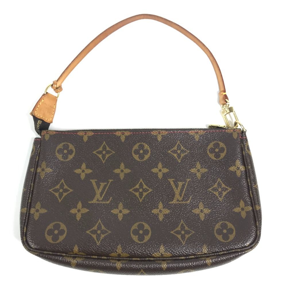 Louis Vuitton Pouch Pochette Accessoire Monogram Cherry Canvas Brown — view 2
