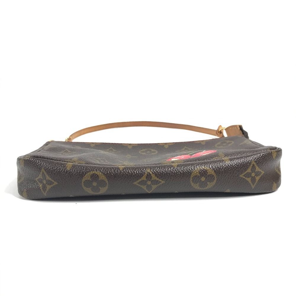 Louis Vuitton Pouch Pochette Accessoire Monogram Cherry Canvas Brown — view 5