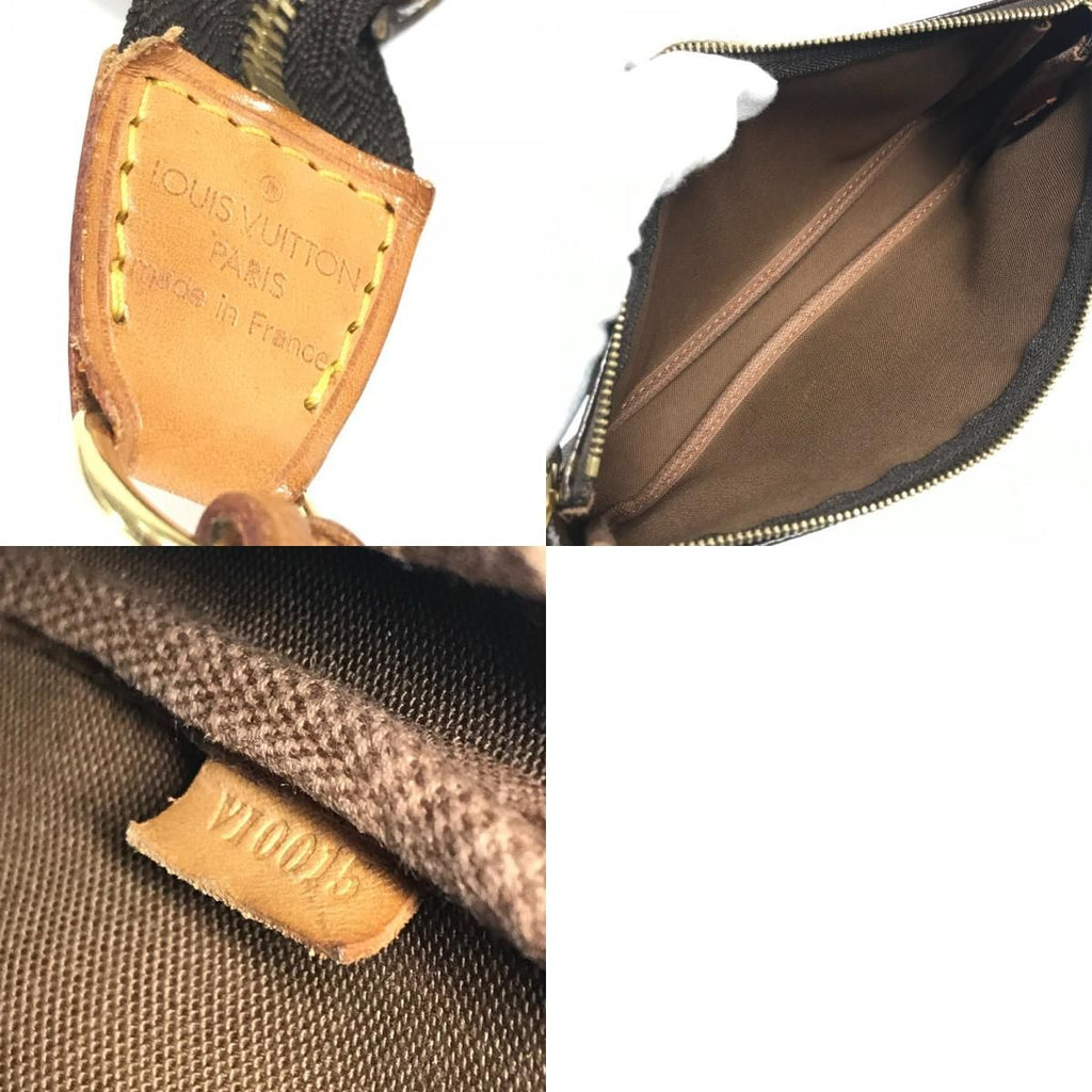 Louis Vuitton Pouch Pochette Accessoire Monogram Cherry Canvas Brown — view 9