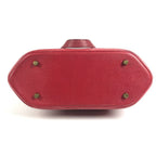 Hermes Shoulder Bag Berry Courchevel — view 5