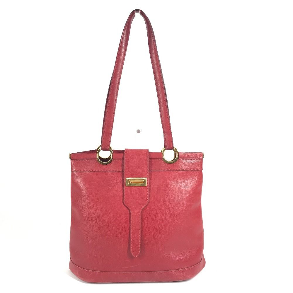 Hermes Shoulder Bag Berry Courchevel