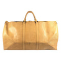 Louis Vuitton Boston Bag Keepall 60 Epi Leather Winnipegbeige Beige