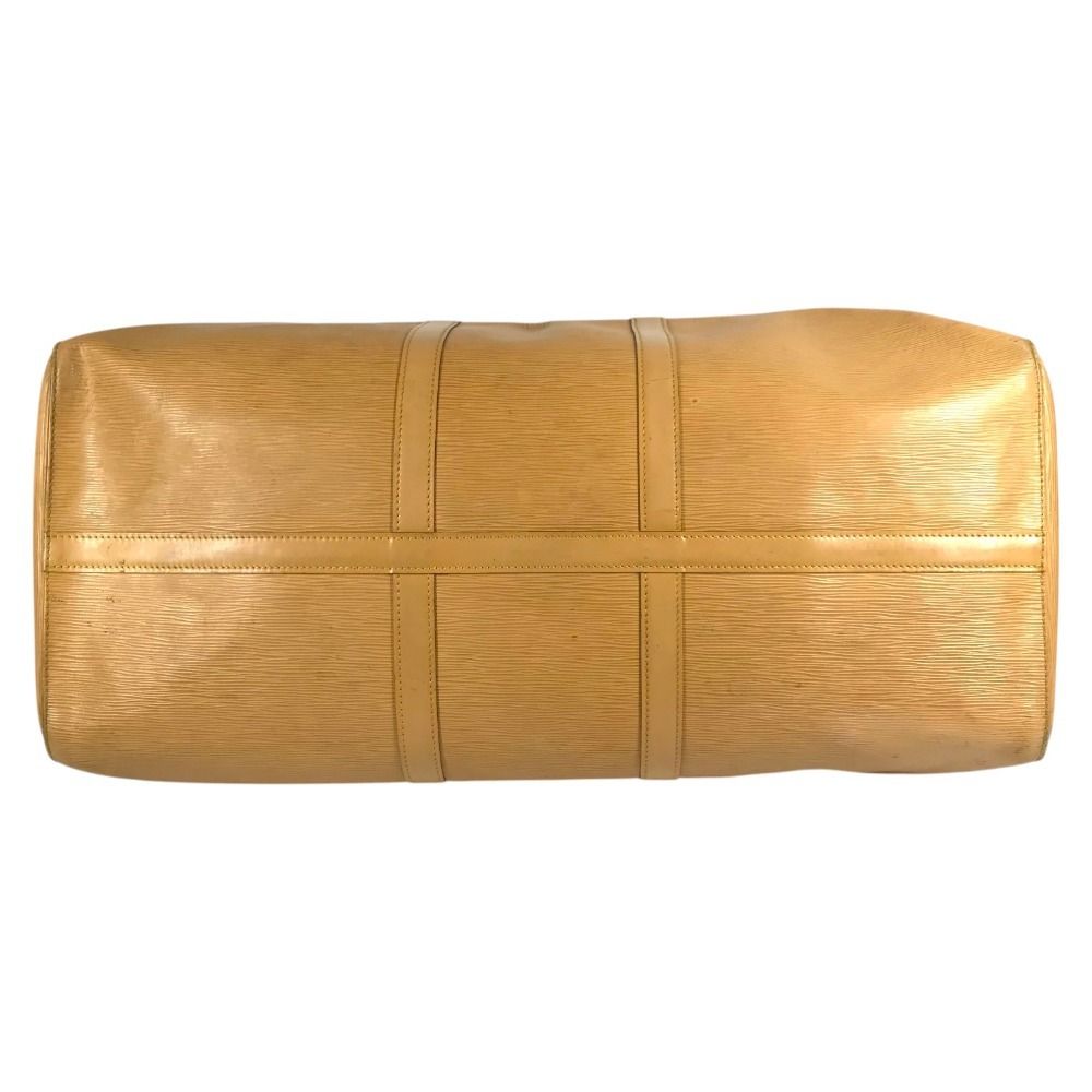Louis Vuitton Boston Bag Keepall 60 Epi Leather Winnipegbeige Beige — view 5