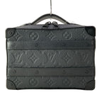 Louis Vuitton Handbag Taurillon Monogram Handle Soft Trunk Noir