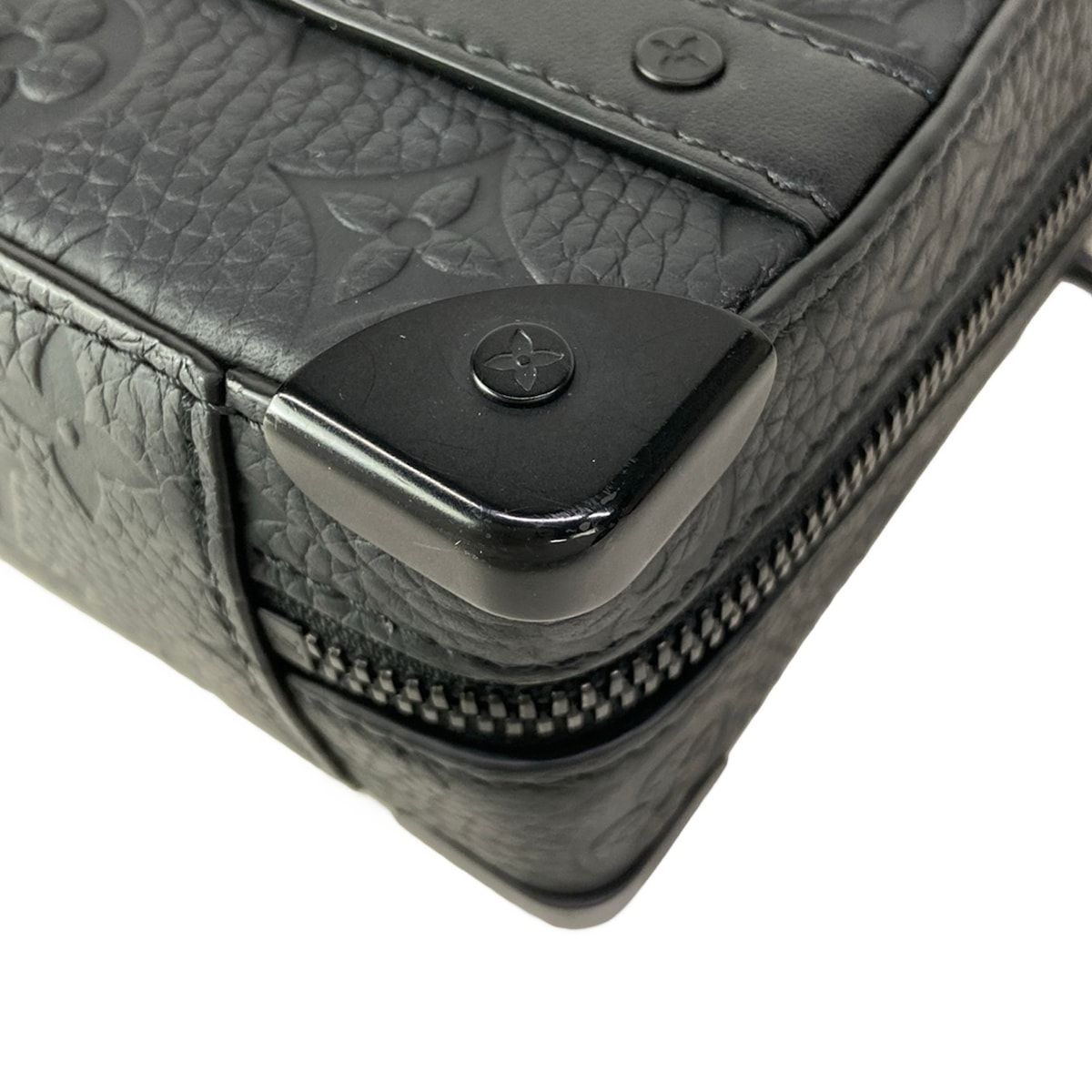Louis Vuitton Handbag Taurillon Monogram Handle Soft Trunk Noir — view 6