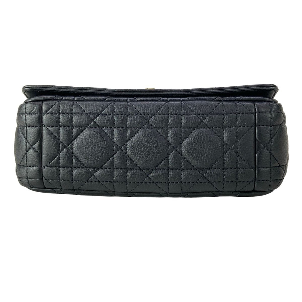 Dior Shoulder Bag Lucaros Small Black Chain Leather — view 5