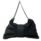 Chanel Shoulder Bag 2.55 Black Chain Silver Ribbon — view 3
