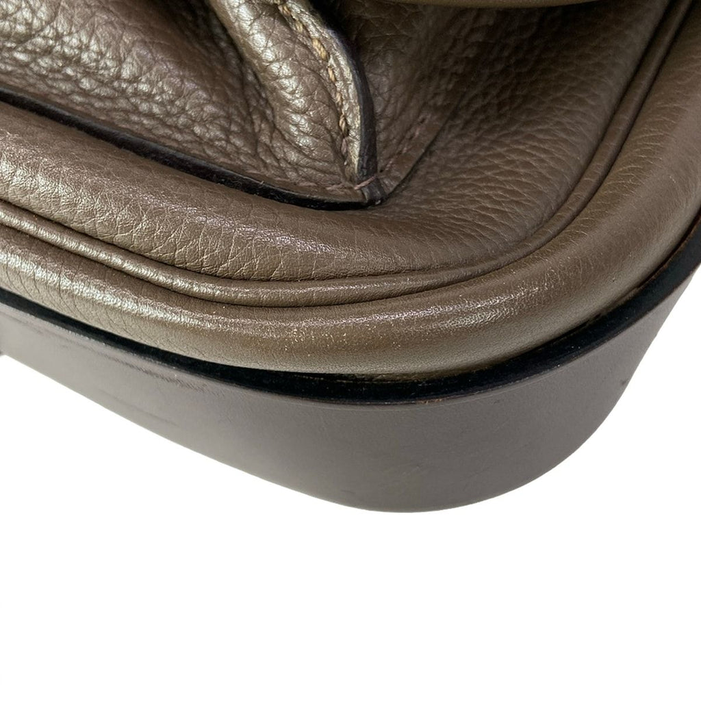 Hermes Shoulder Bag Barda 30 Etain Silver — view 6