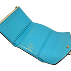 Louis Vuitton Trifold Wallet Portefeuille LV Pont Neuf Compact Cream Initial — view 3