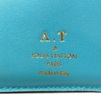 Louis Vuitton Trifold Wallet Portefeuille LV Pont Neuf Compact Cream Initial — view 5