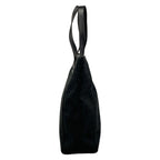 Fendi Tote Zucchino Pattern Black Leather — view 2