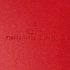 Gucci Belt 80 32 Red Leather — view 4