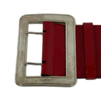 Gucci Belt 80 32 Red Leather — view 3
