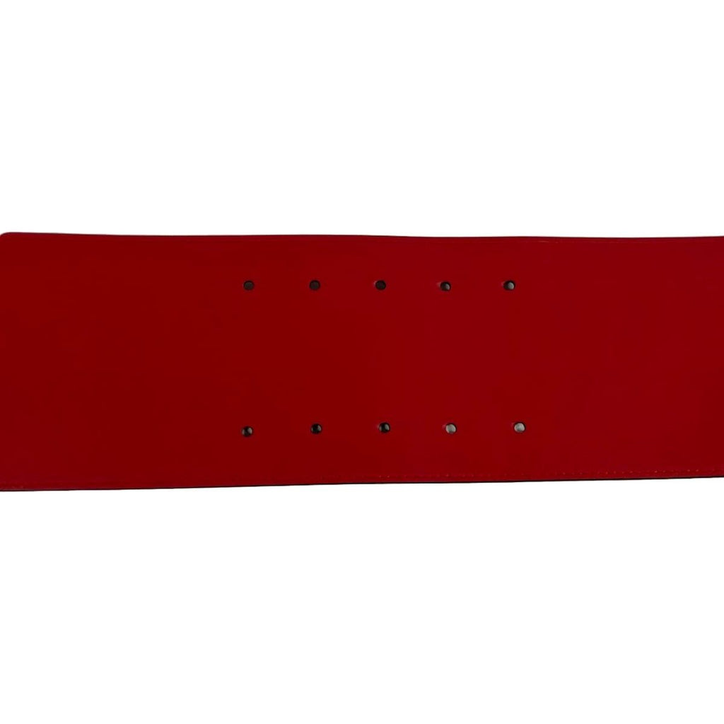Gucci Belt 80 32 Red Leather — view 5