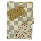 Louis Vuitton Notebook Damier Agenda PM Azur Label Collection Initial