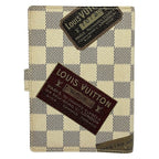 Louis Vuitton Notebook Damier Agenda PM Azur Label Collection Initial — view 2