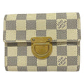 Louis Vuitton Trifold Wallet Damier Portefeuille Koala Azur
