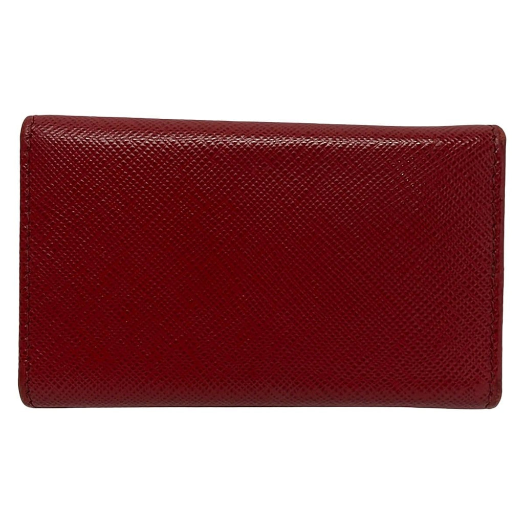 Prada Key Case Fuoco 6 Hook Leather Key Holder — view 2