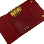 Prada Key Case Fuoco 6 Hook Leather Key Holder — view 3