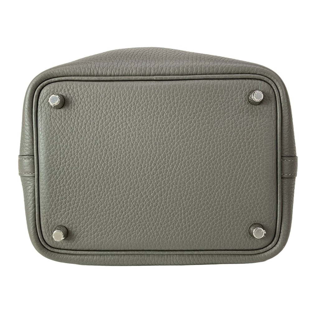 Hermes Handbag Picotin Lock PM Grimeia Silver — view 5