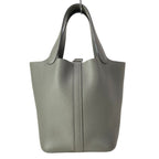 Hermes Handbag Picotin Lock PM Grimeia Silver — view 4