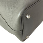 Hermes Handbag Picotin Lock PM Grimeia Silver — view 9