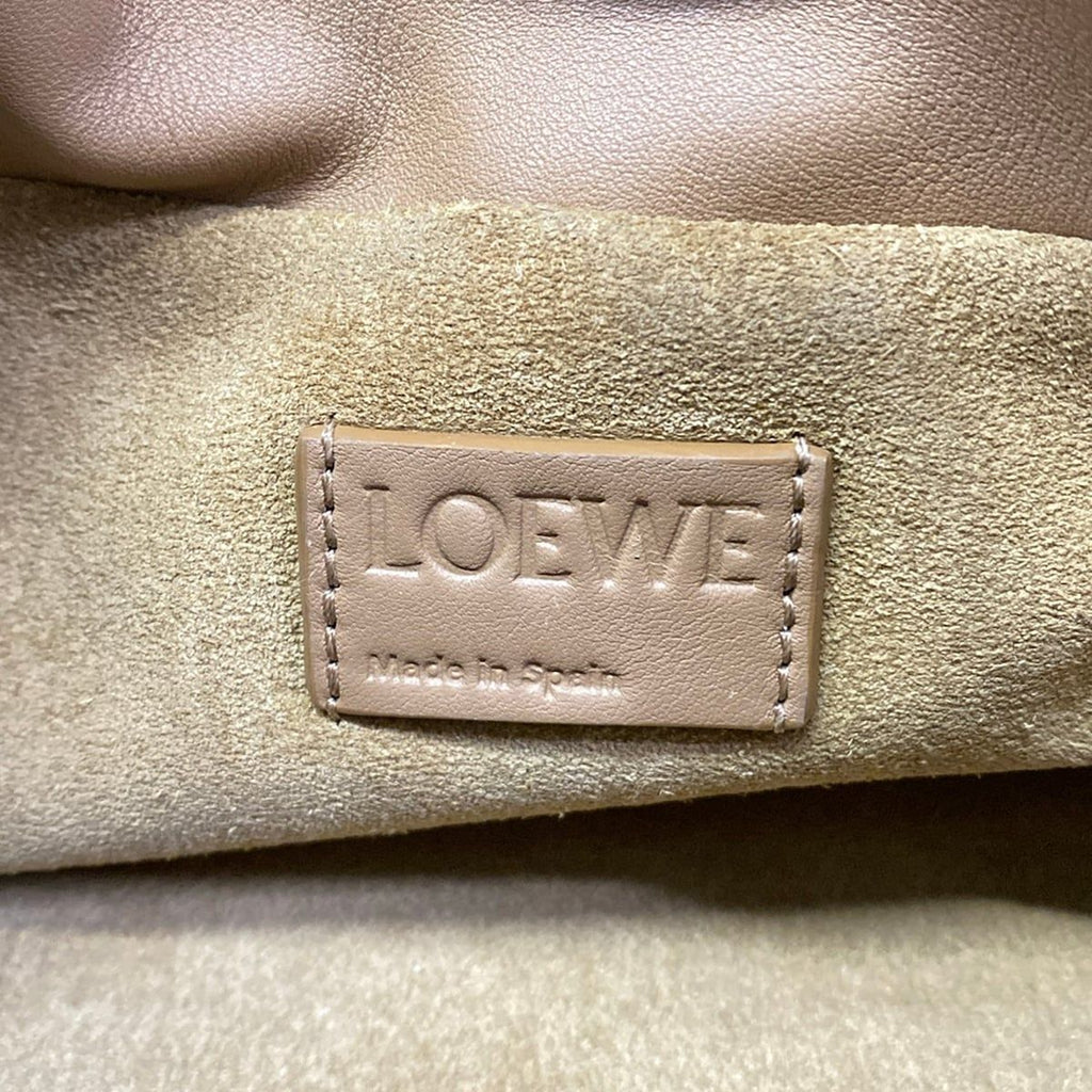 Loewe Clutch Cats Flamenco Mini Brown Multi Lewis Wayne Collaboration — view 9