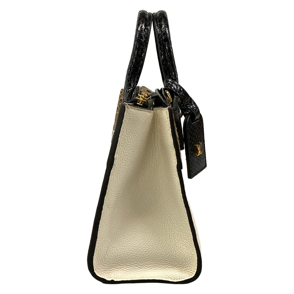 Louis Vuitton Handbag City Steamer Mini Snow Leather Cowhide — view 2