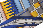 Hermes Twill Scarf Silk Voltes Et Pirouettes Multicolor — view 3
