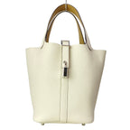 Hermes Handbag Picotin Lock Cles PM Pushier Silver — view 2