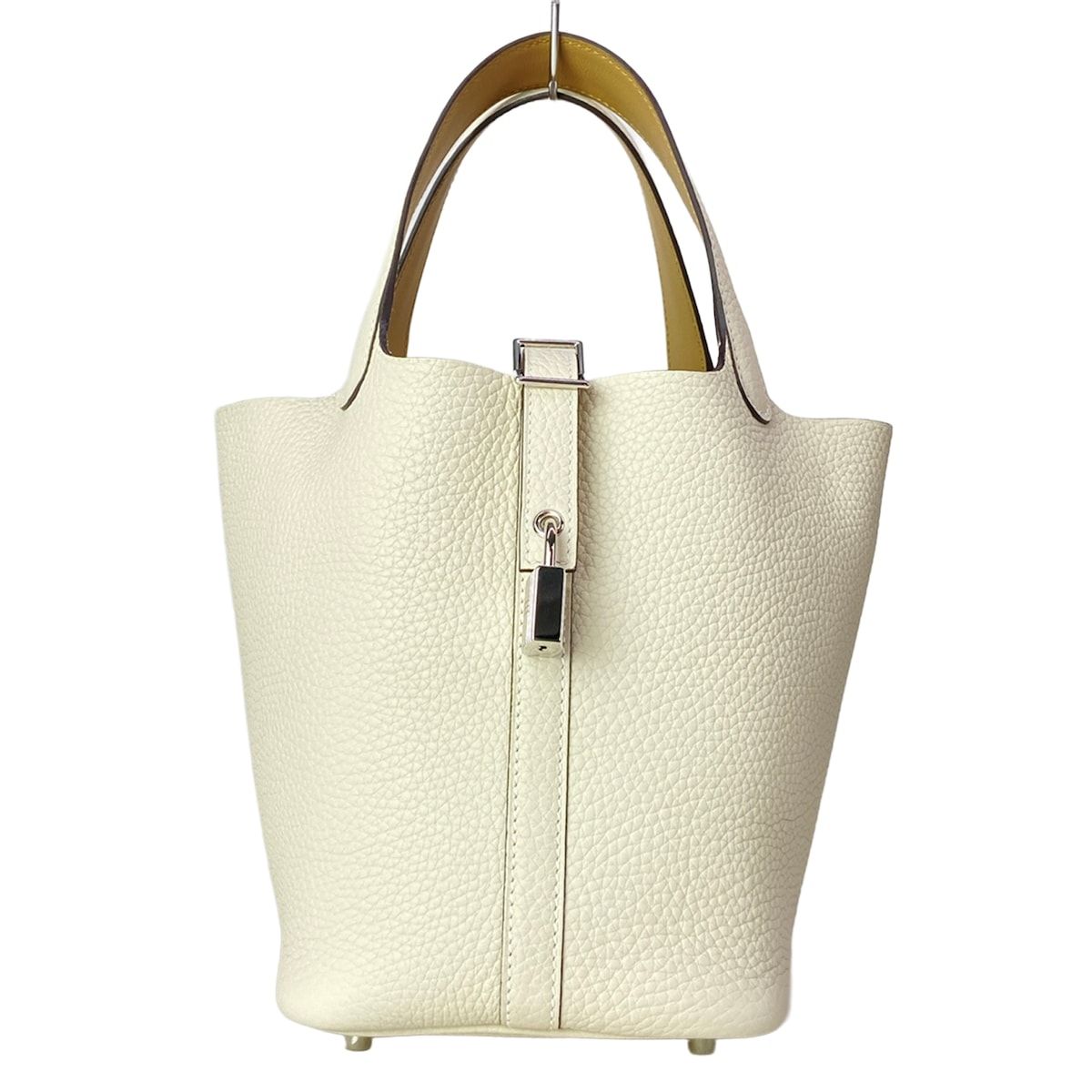 Hermes Handbag Picotin Lock Cles PM Pushier Silver — view 2