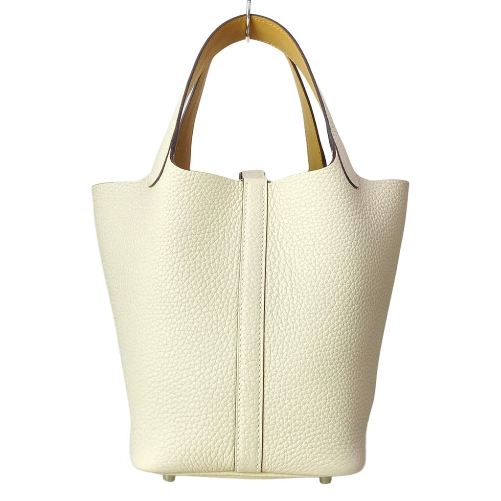 Hermes Handbag Picotin Lock Cles PM Pushier Silver — view 4