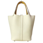 Hermes Handbag Picotin Lock Cles PM Pushier Silver — view 4