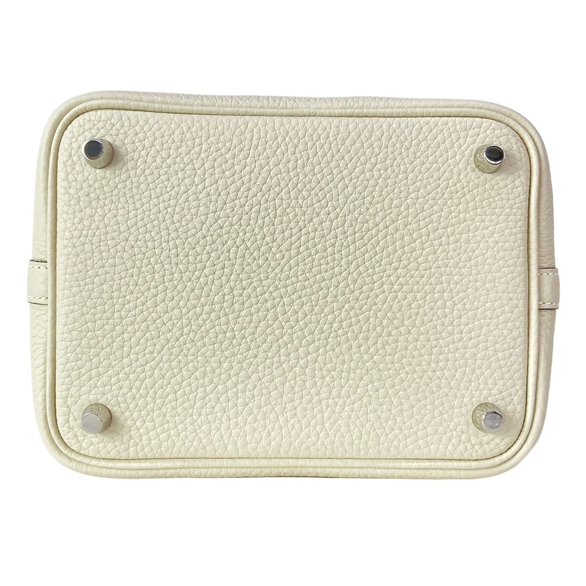 Hermes Handbag Picotin Lock Cles PM Pushier Silver — view 5