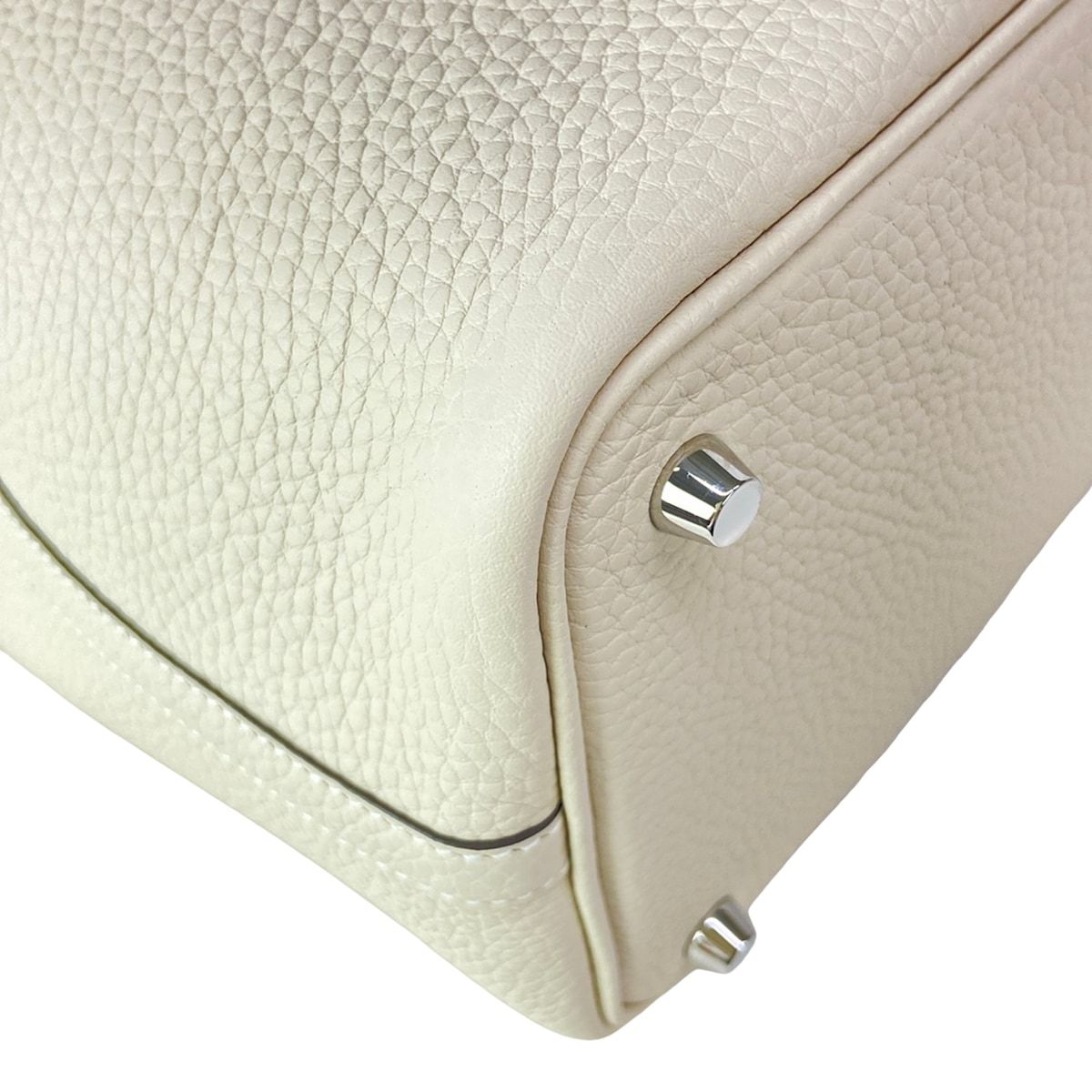 Hermes Handbag Picotin Lock Cles PM Pushier Silver — view 9