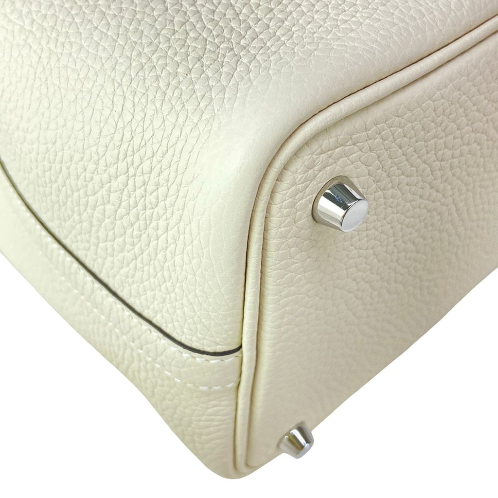 Hermes Handbag Picotin Lock Cles PM Pushier Silver — view 7