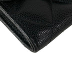 Chanel Wallet Classic Chain Clutch Quilted Black Gold — view 6