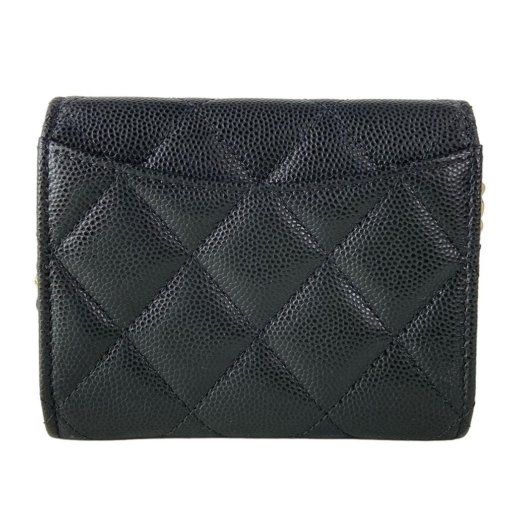 Chanel Wallet Classic Chain Clutch Quilted Black Gold — view 2