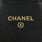 Chanel Wallet Classic Chain Clutch Quilted Black Gold — view 5