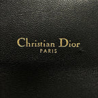 Dior Key Case Saddle Black Leather Key Holder — view 5