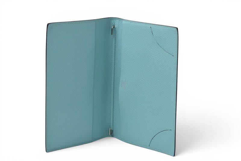 Hermes Agenda Notebook Cover Diary Veau Epsom Light Blue — view 7