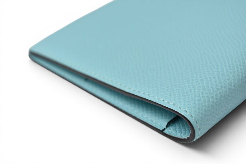 Hermes Agenda Notebook Cover Diary Veau Epsom Light Blue — view 6