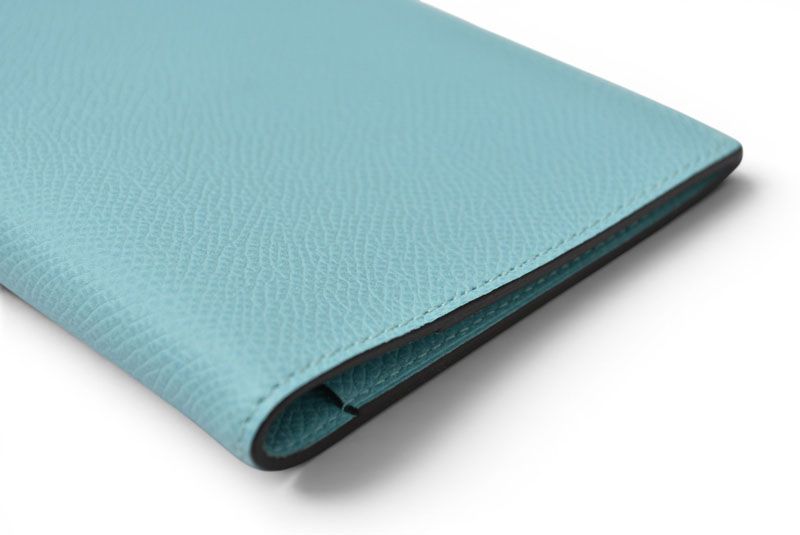 Hermes Agenda Notebook Cover Diary Veau Epsom Light Blue — view 5