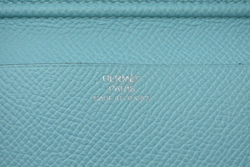 Hermes Agenda Notebook Cover Diary Veau Epsom Light Blue — view 8