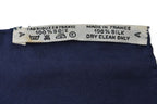 Hermes Carre 90 Scarf Apron Dole Yellow Gold Spurs Vintage Navy White — view 7