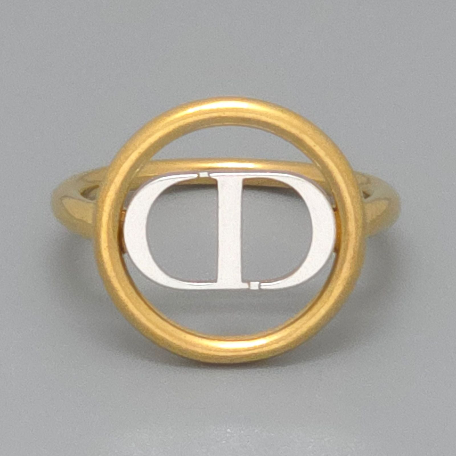Dior Montaigne Ring S CD Signature Gold Silver