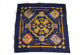 Hermes Carre 90 Scarf les Tambours Taiko Vintage Navy
