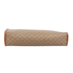 Celine Macadam Leather Beige Clutch Gold — view 4