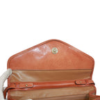 Celine Macadam Leather Beige Shoulder Bag Gold — view 9