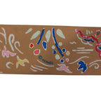 Hermes Tsuiri Spring Island Silk Brown Multicolor Scarf — view 5